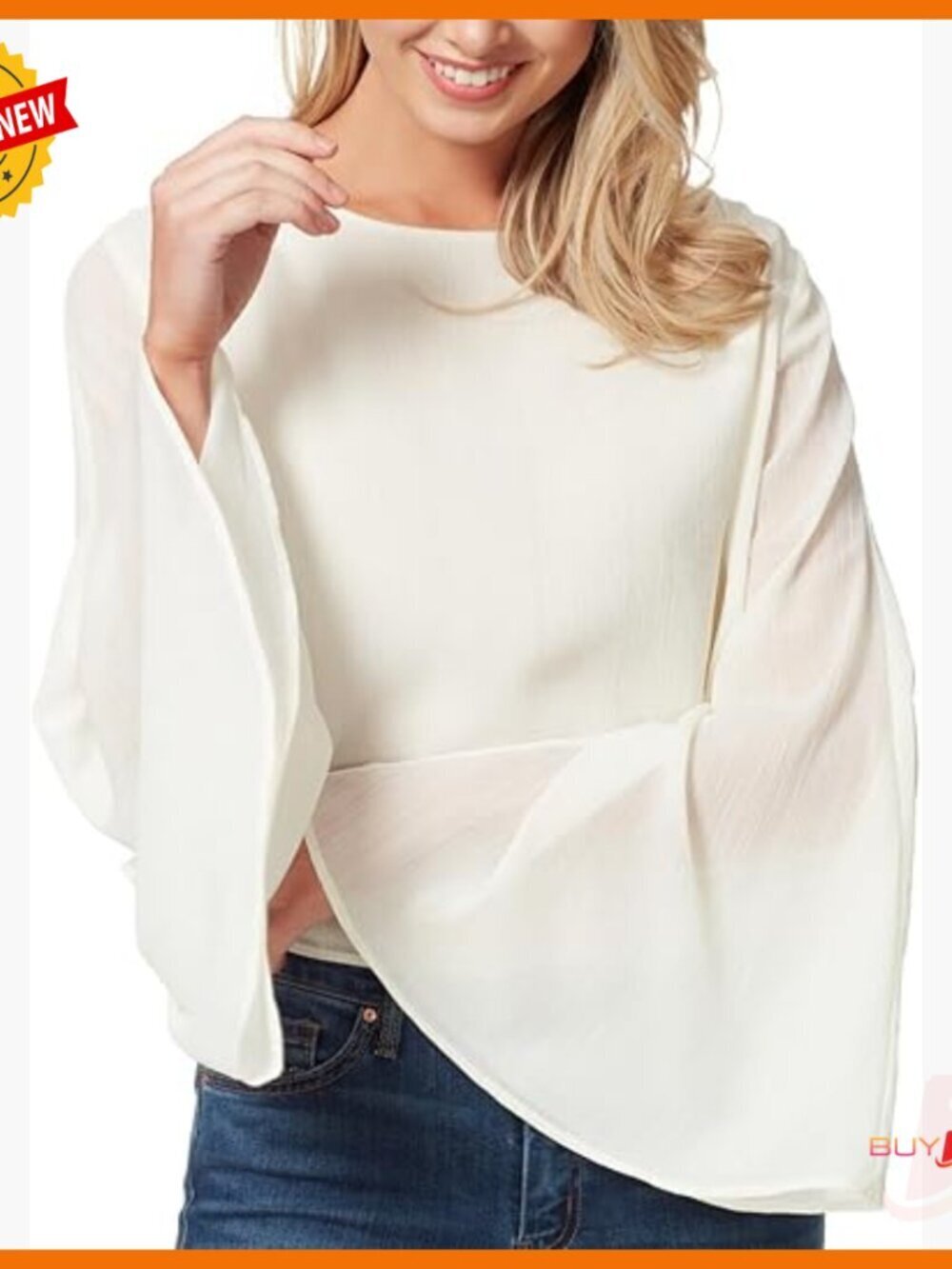 Loose Fit Peplum Top with Ruched Shoulders Long Sleeve Boat Neck Blouse